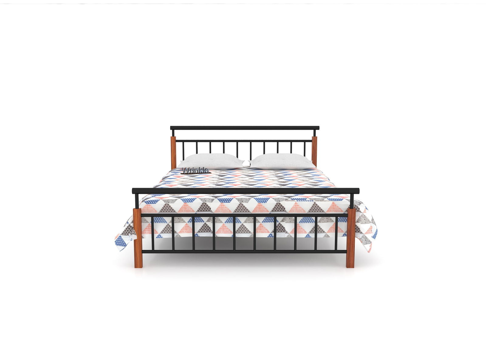 MetalCraft Dashing Design Iron Bed - Furnishiaa -  -